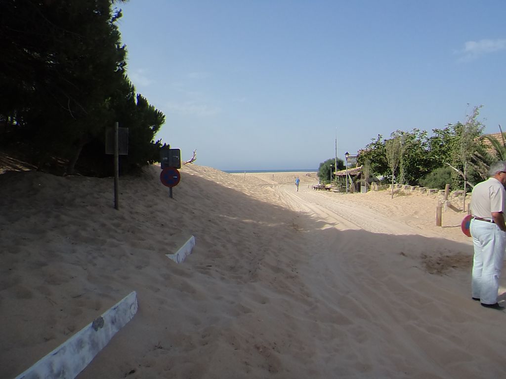 Mejora de accesibilidad a la playa de Caños de Meca (Antes)