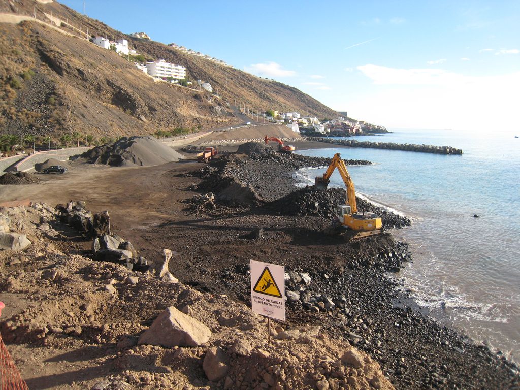 Durante las obras