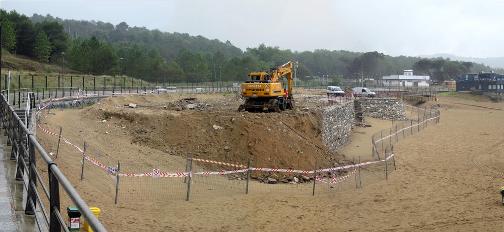 Durante las obras