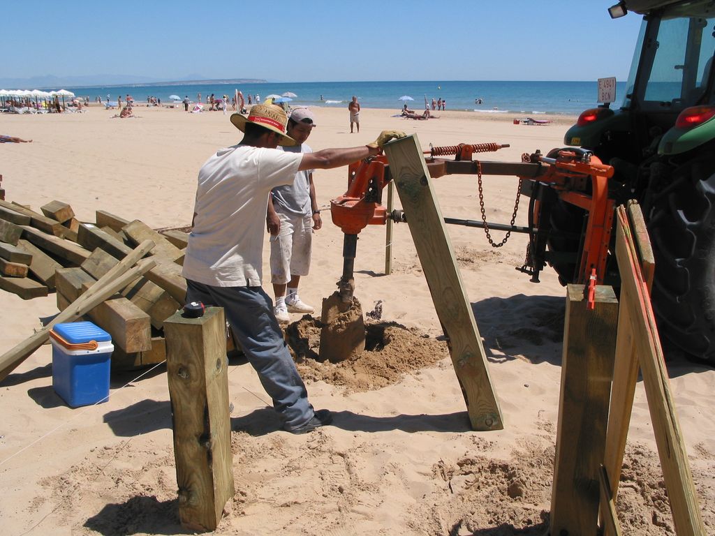 Durante las obras