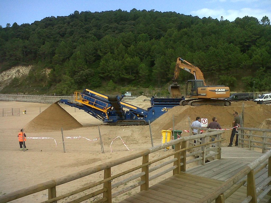 Durante las obras