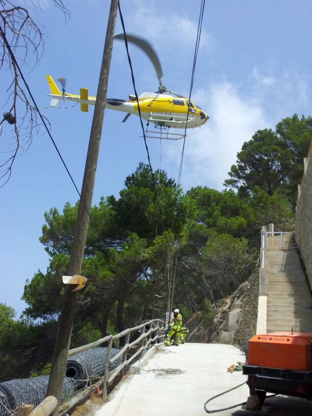 Durante las obras