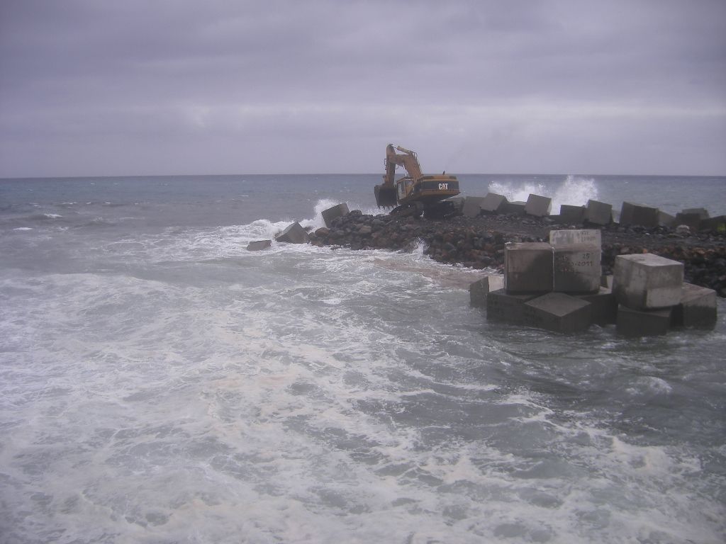 Durante las obras