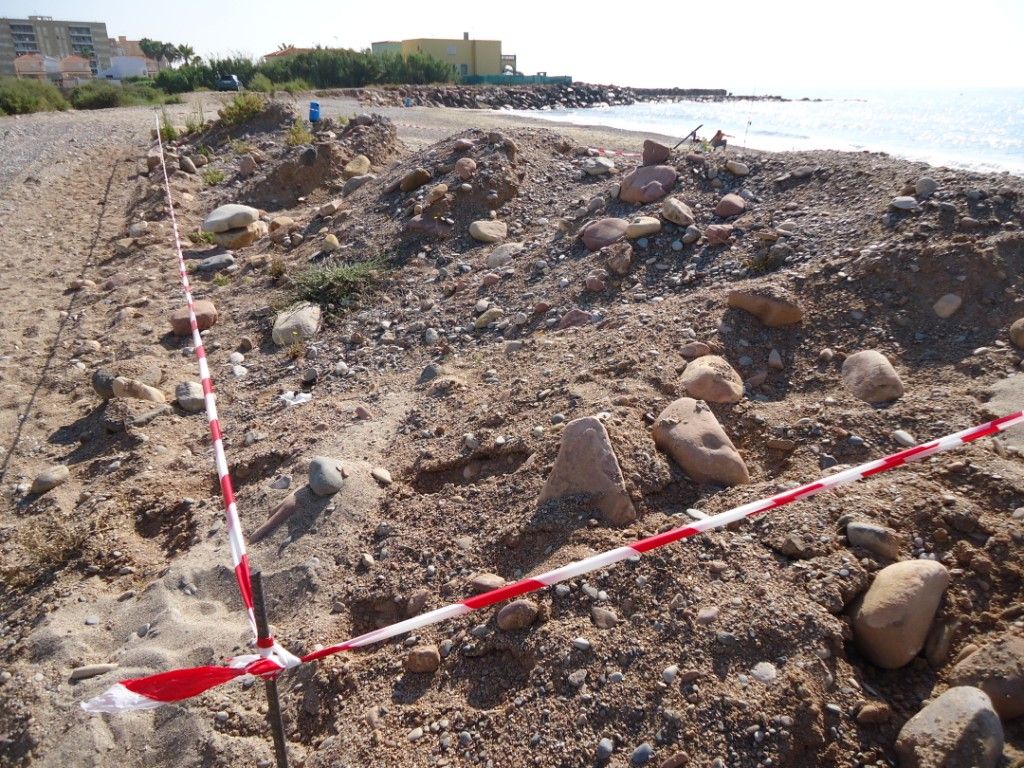 Conservación y mantenimiento de la costa de Castellón. Nules (I) - Antes de las obras