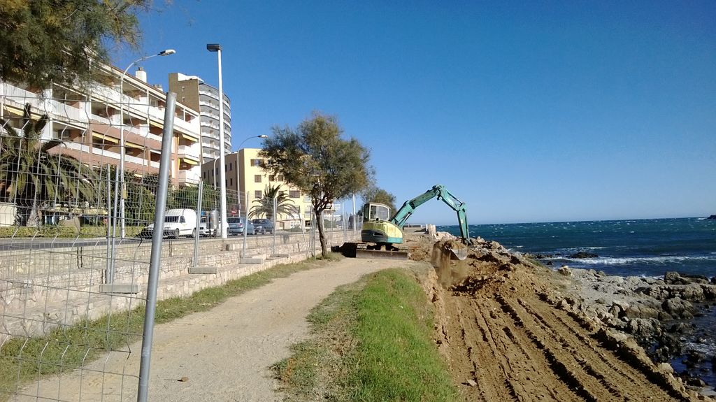 Durante las obras