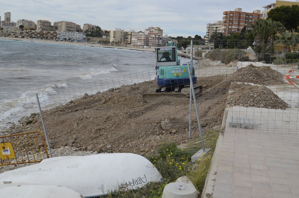 Durante las obras