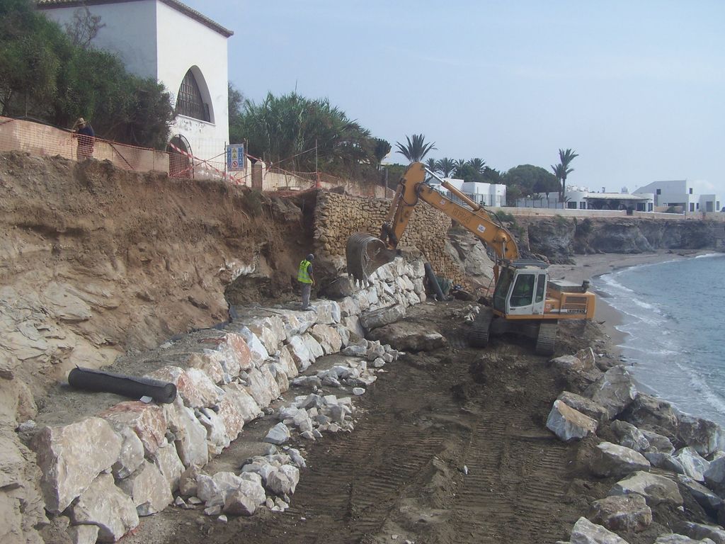 Mojacar (Durante las obras)