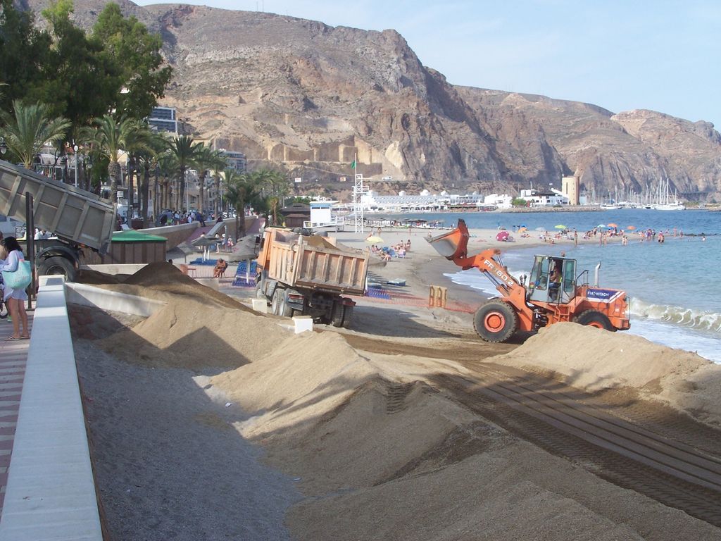 Aguadulce (Durante las obras)