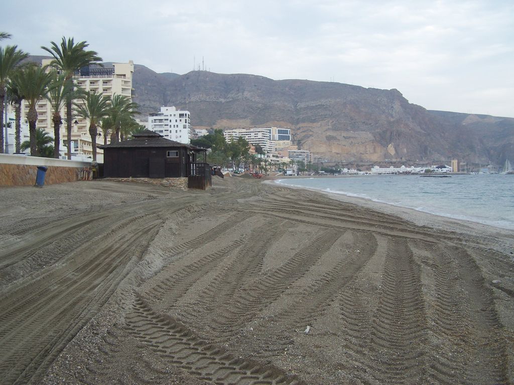 Aguadulce (Durante las obras)