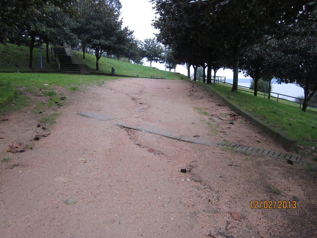 Paseo de Portocelo, Fase 1 (T.M. de Marín).  Antes de las obras