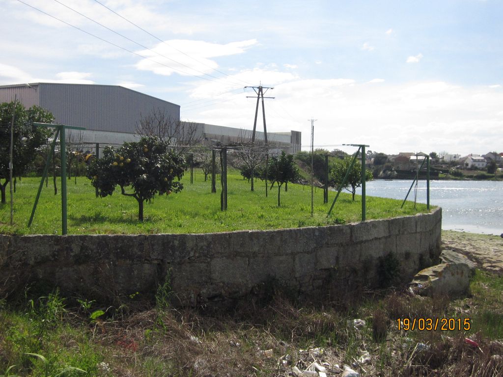 Apertura del tránsito en O Esteiro (Vilanova). Antes