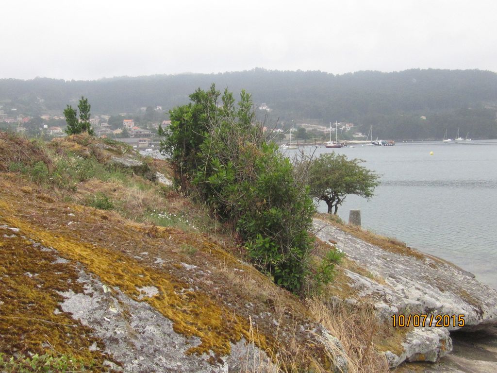 Senda de conexión entre Vilariño y Aldán (T.M. de Cangas). Antes de las obras