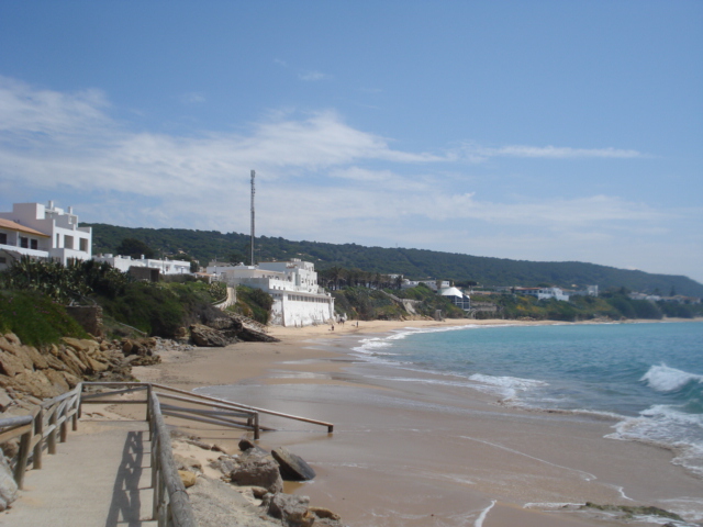 Playa de Caños de Meca. Antes