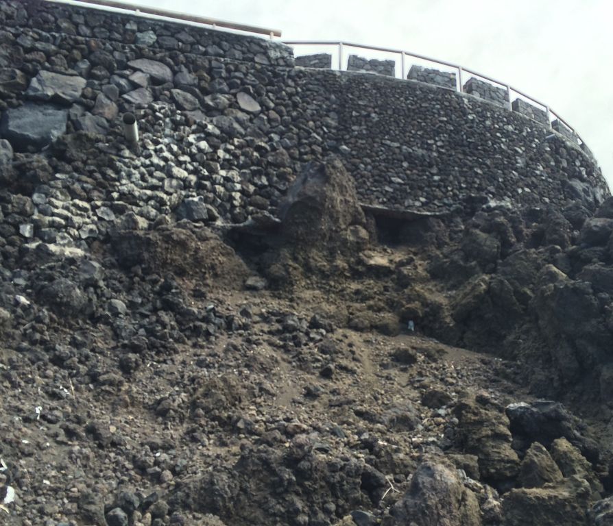 La Palma - Charco Verde. Antes de las obras