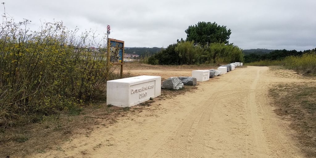 Mantenimiento y conservación V. Playas de Vilarrube y Lago (Valdoviño), Nemiña y Os Muiños (Muxía), La Torre (Rianxo), Ladeira (Ribeira), A Illa y A Corna (A Pobra do Caramiña) - Cierres de acceso al DPMT (Después de las obras)