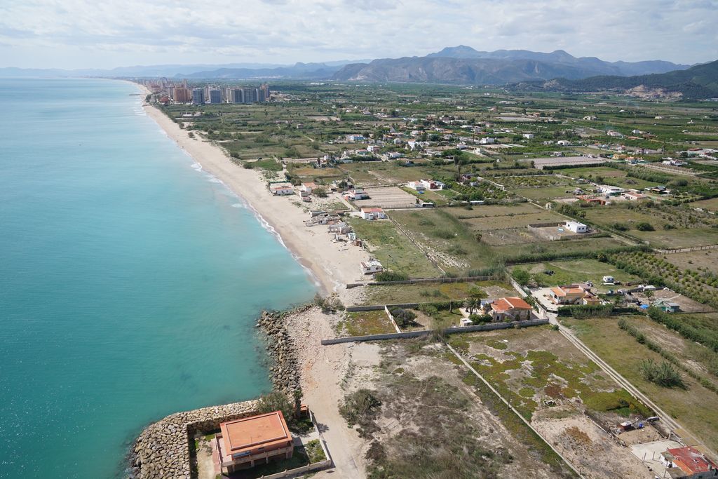 Playa del Brosquil. Antes de las obras