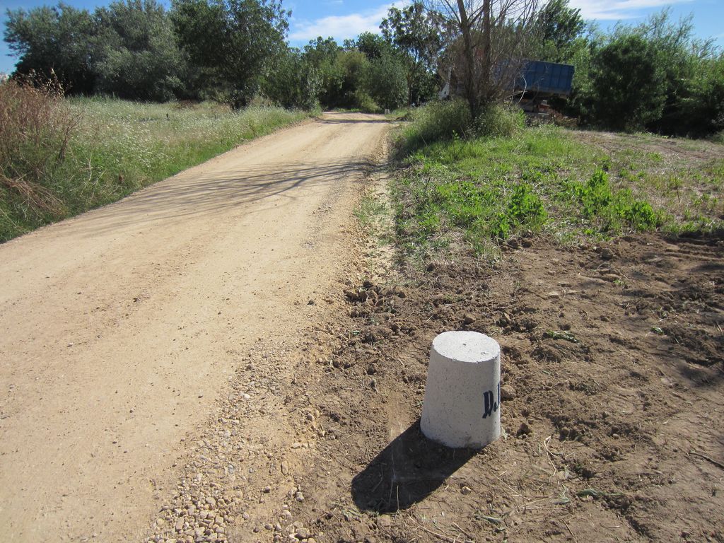 Después de las obras (Sendero en Alcalá del Río (T.M. Alcalá del Río))