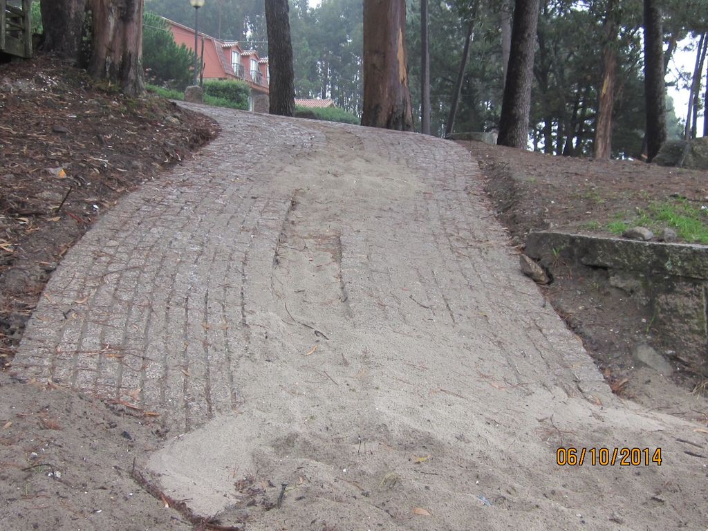 Playa de Cabeceira (T.M. de Poio).  Después de las obras