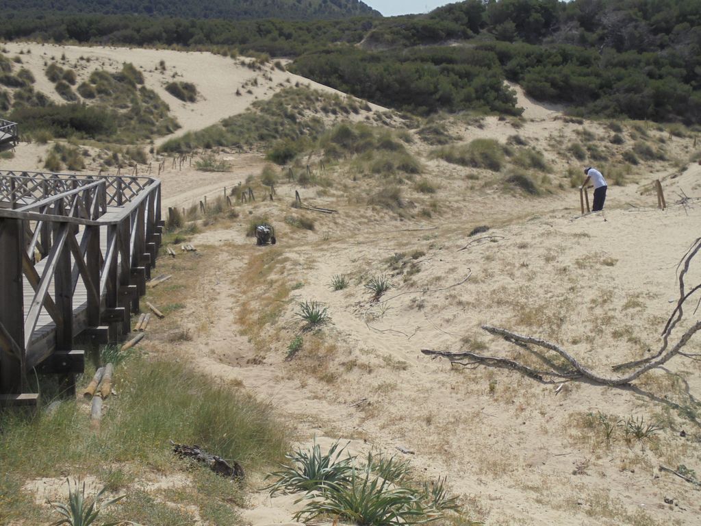 Plan Litoral 2015 en Baleares (Durante las obras)