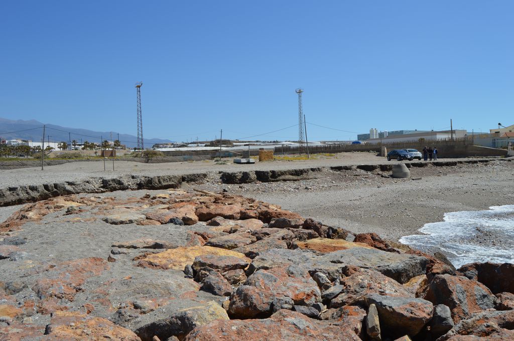 Playa de Balanegra (Antes de las obras)