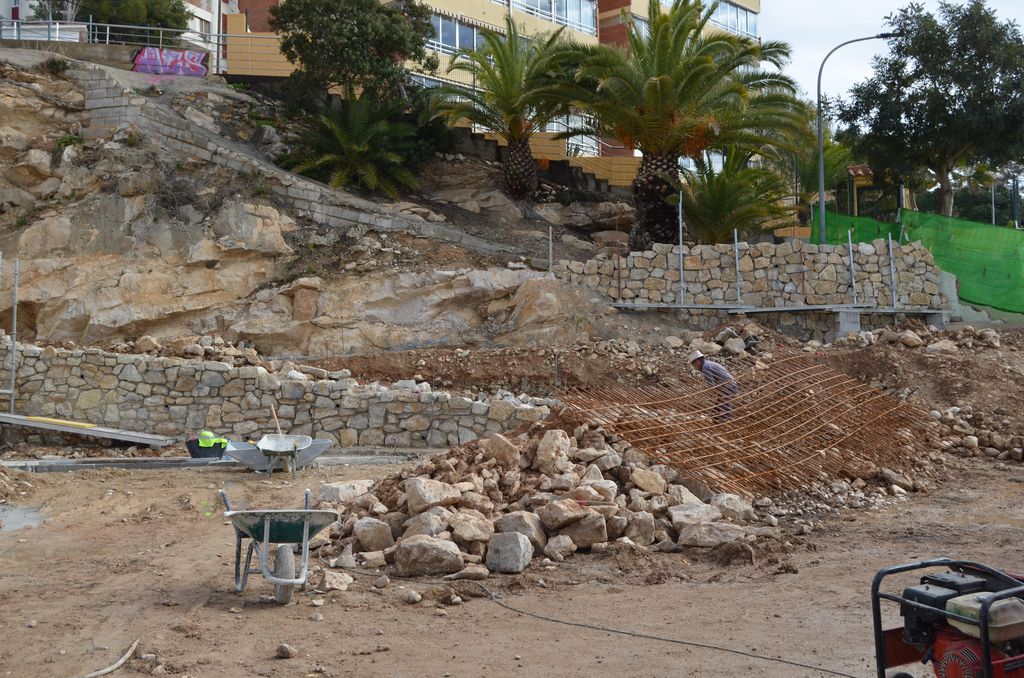 Durante las obras