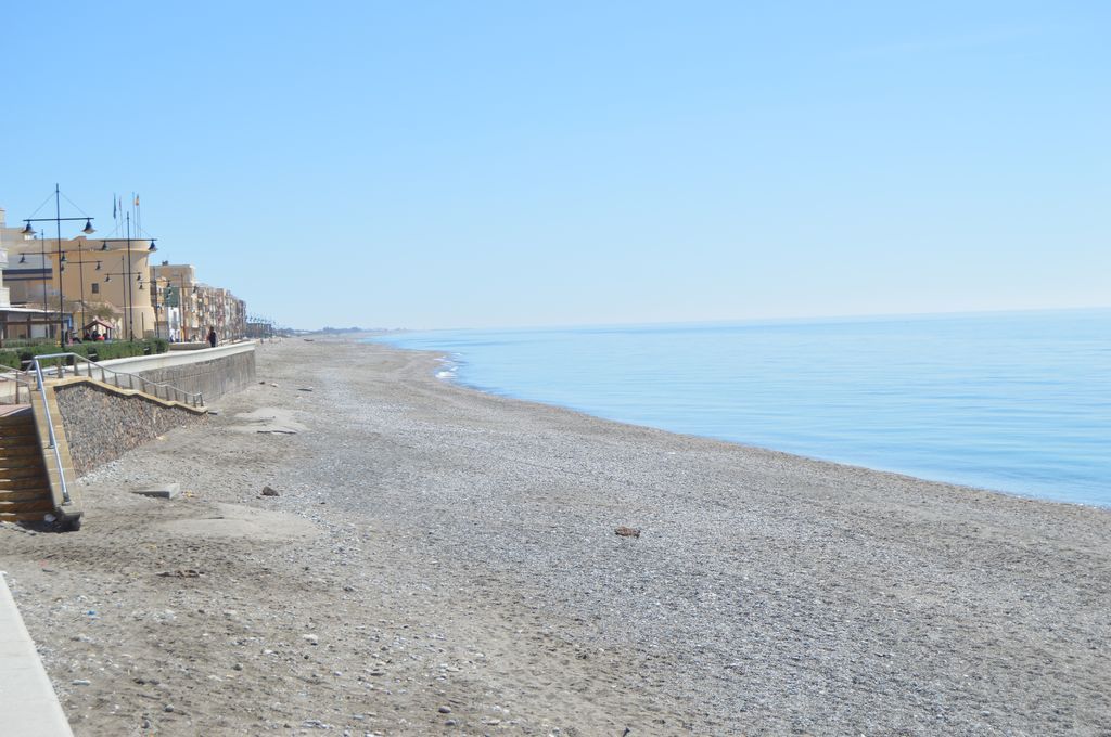 Playa de Balerma (Después de las obras)