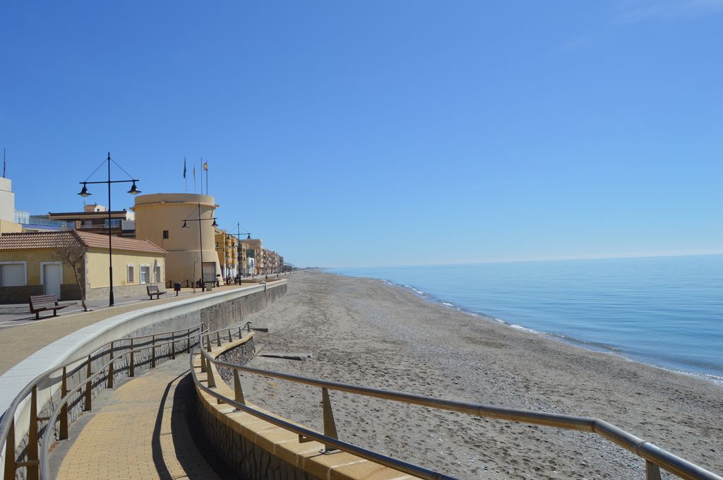 Playa de Balerma (Después de las obras)