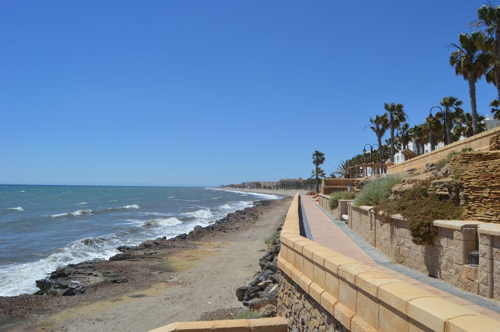 Playa de Castillo de Santa Ana (Antes de las obras)