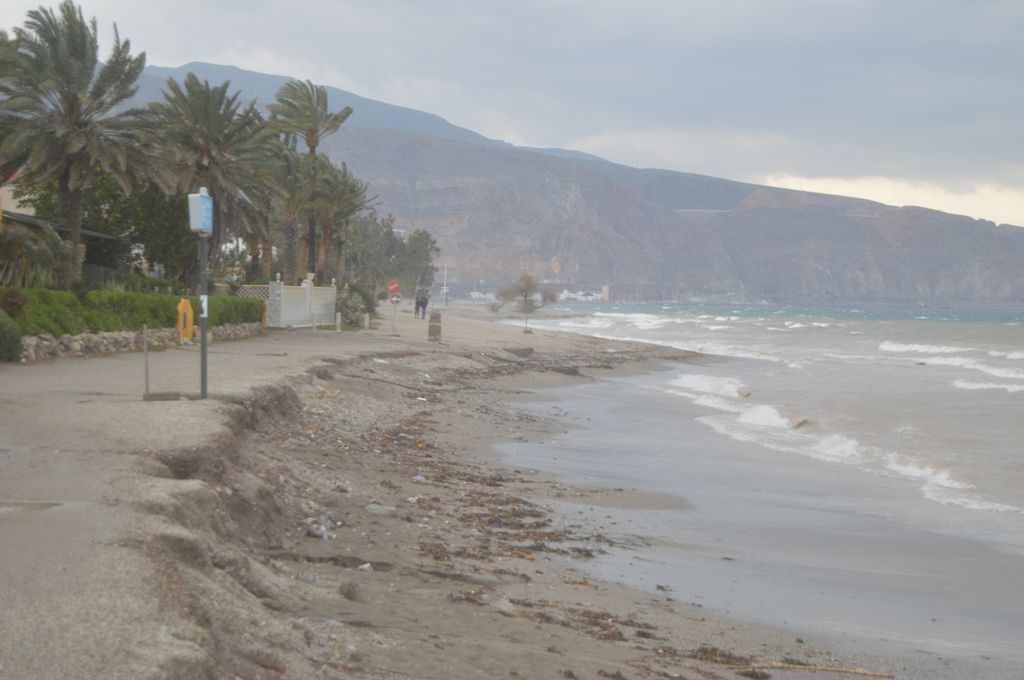 Playa de La Ventilla (Antes de las obras)