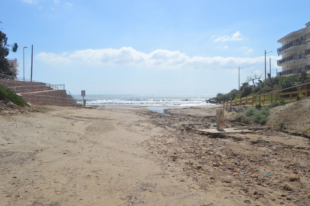 Playa San Juan de Los Terreros (Antes de las obras)