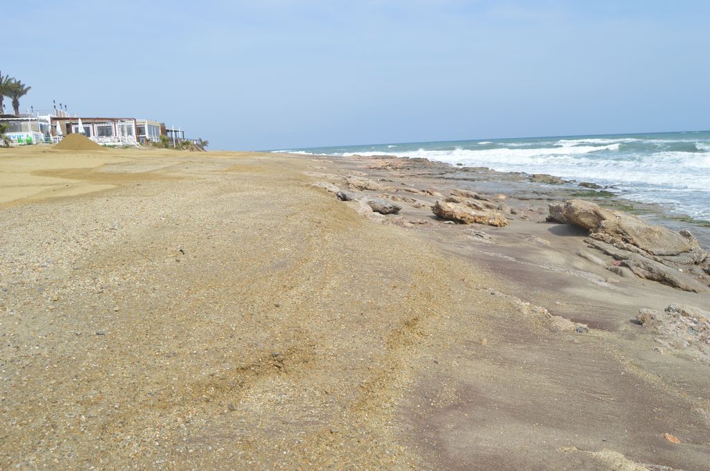 Playas de Mojácar  (Antes de las obras)