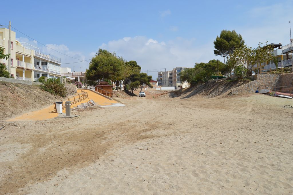 Cala de la Tía Antonia (Antes de las obras)