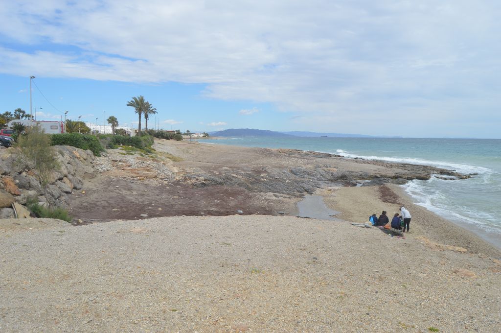 Playas de Mojácar  (Antes de las obras)