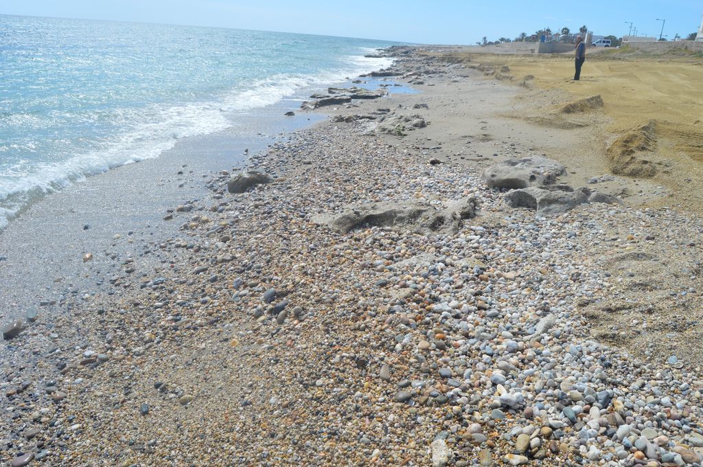 Playas de Mojácar  (Antes de las obras)