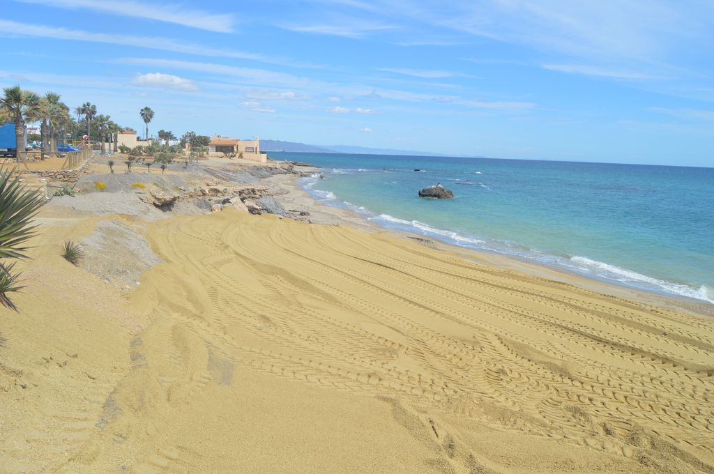 Playas de Mojácar  (Depués de las obras)