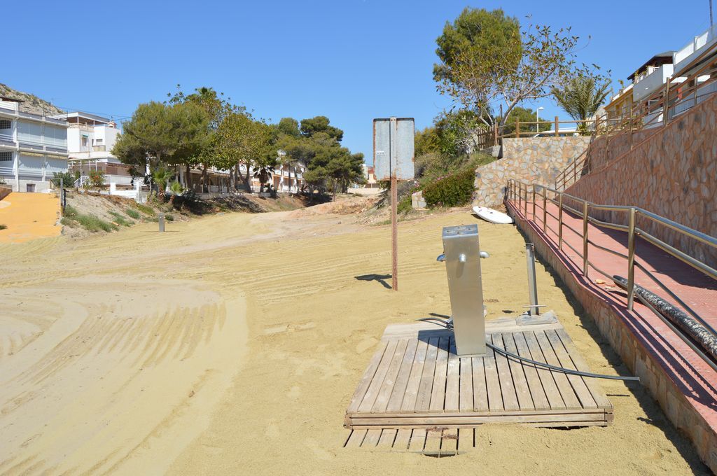 Playa San Juan de Los Terreros (Después de las obras)