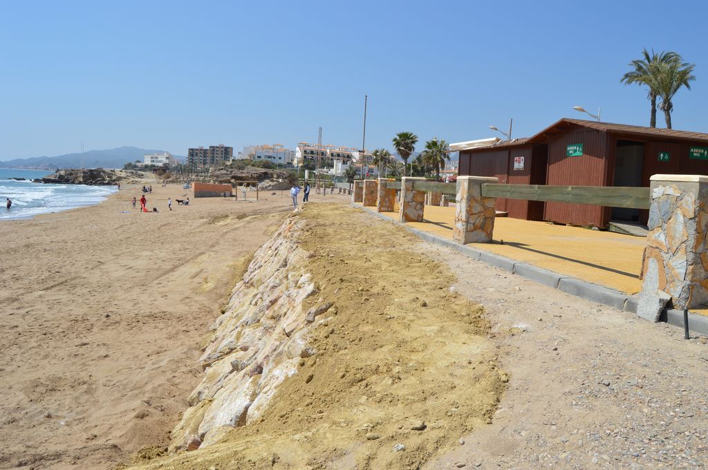 Playa de Mar Serena-San Juan de los Terreros (Después de las obras)