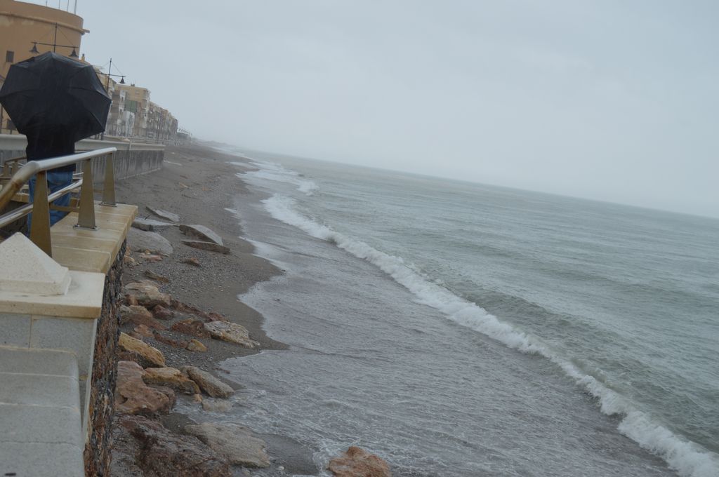 Playa de Balerma (Antes de las obras)