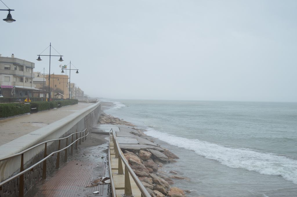 Playa de Balerma (Antes de las obras)