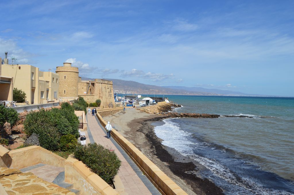 Playa de Castillo de Santa Ana (Antes de las obras)