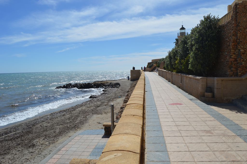 Playa de Castillo de Santa Ana (Antes de las obras)