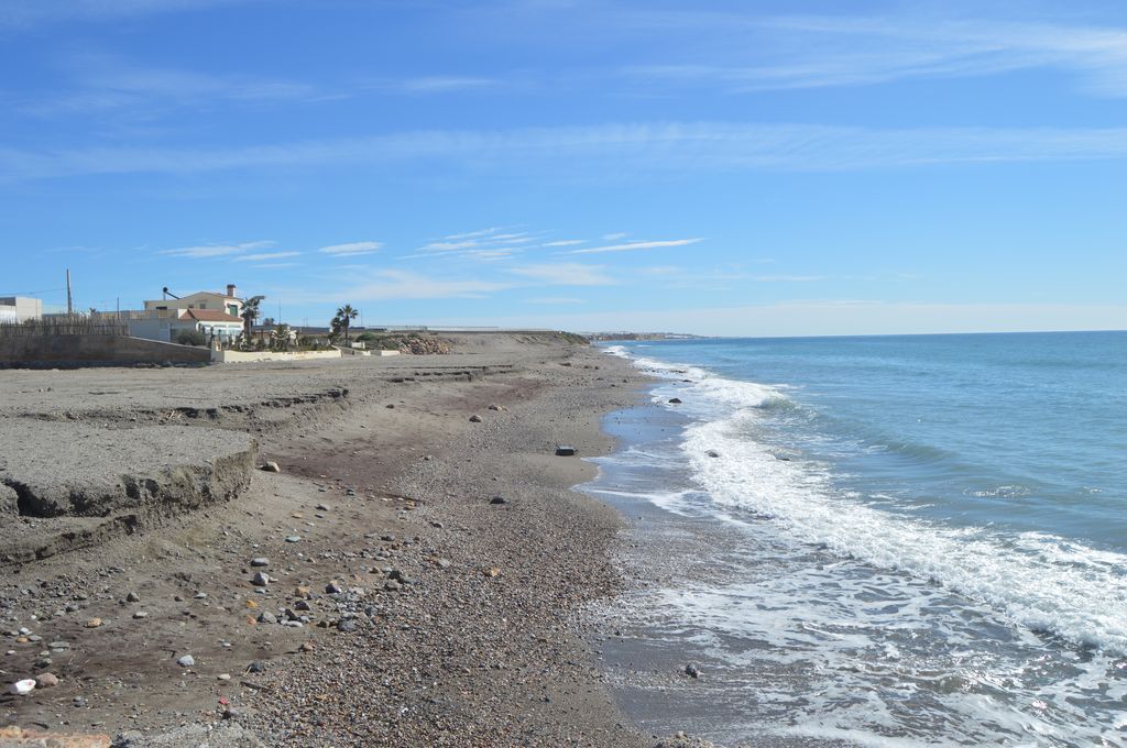 Playa de Las Cuevecillas-Balerma (Antes de las obras)