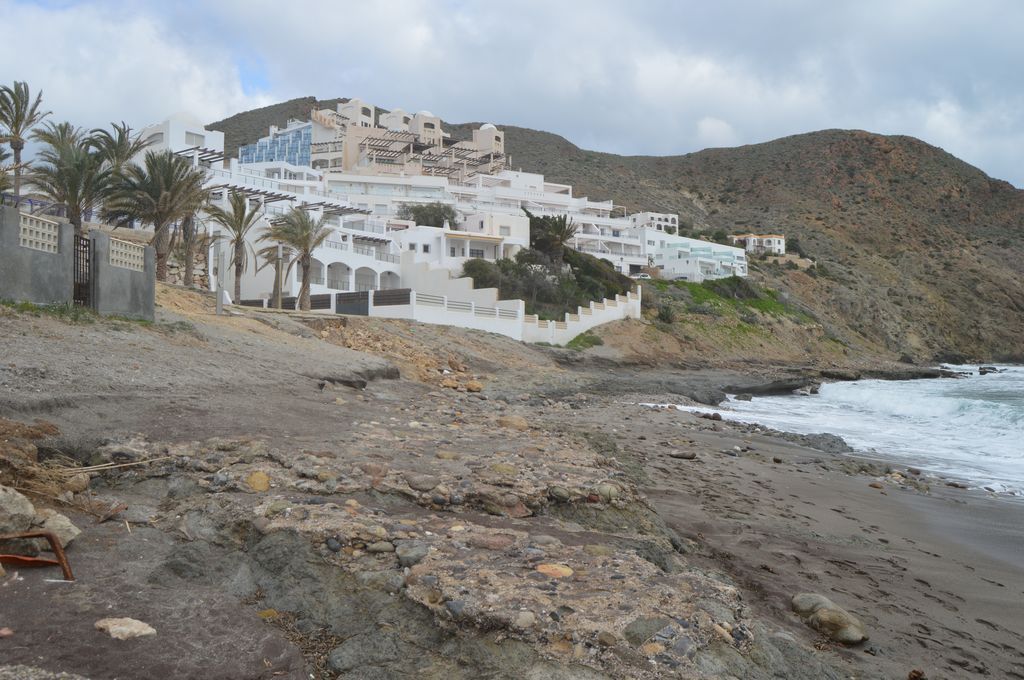 Playa de El Lancón (Antes de las obras)