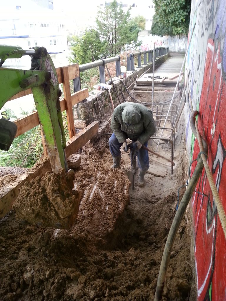 Durante las obras