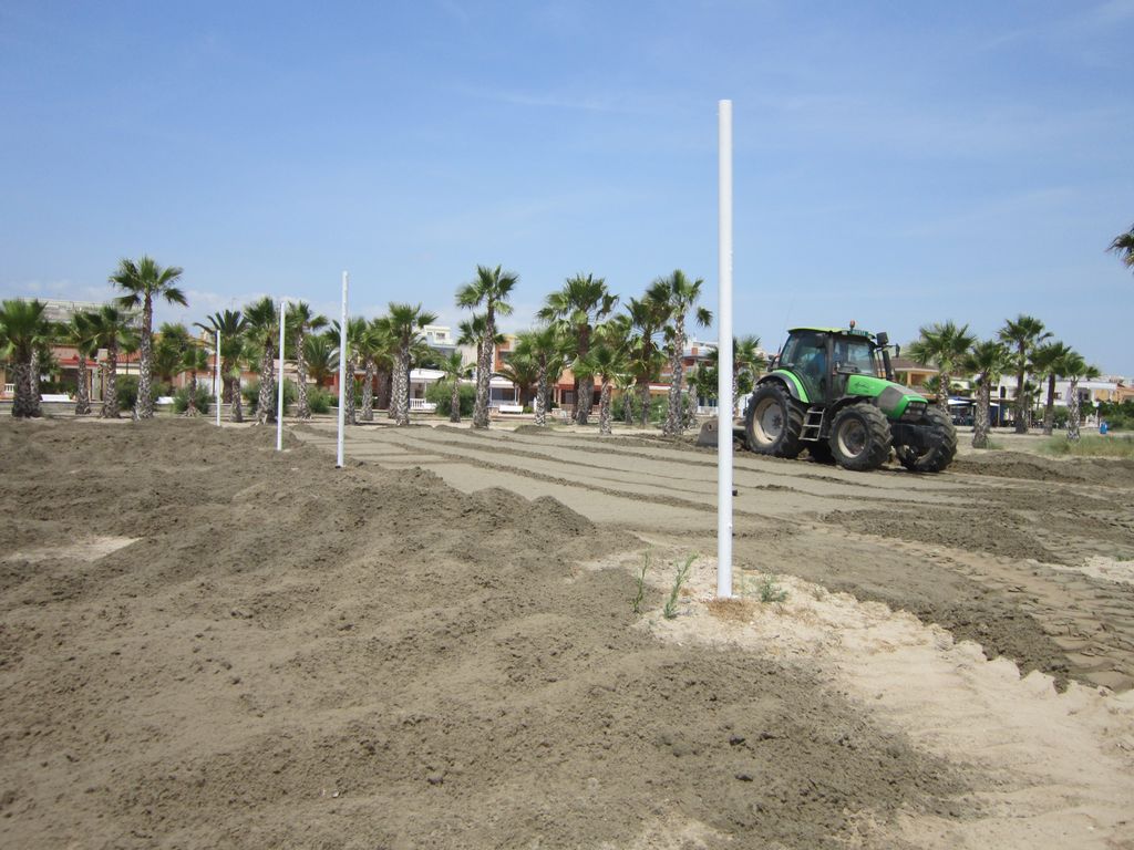 Conservación y mantenimiento de la costa de Castellón. Xilxes - Durante de las obras