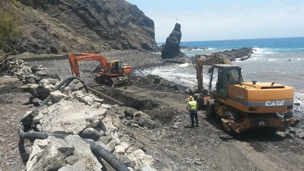 Durante las obras