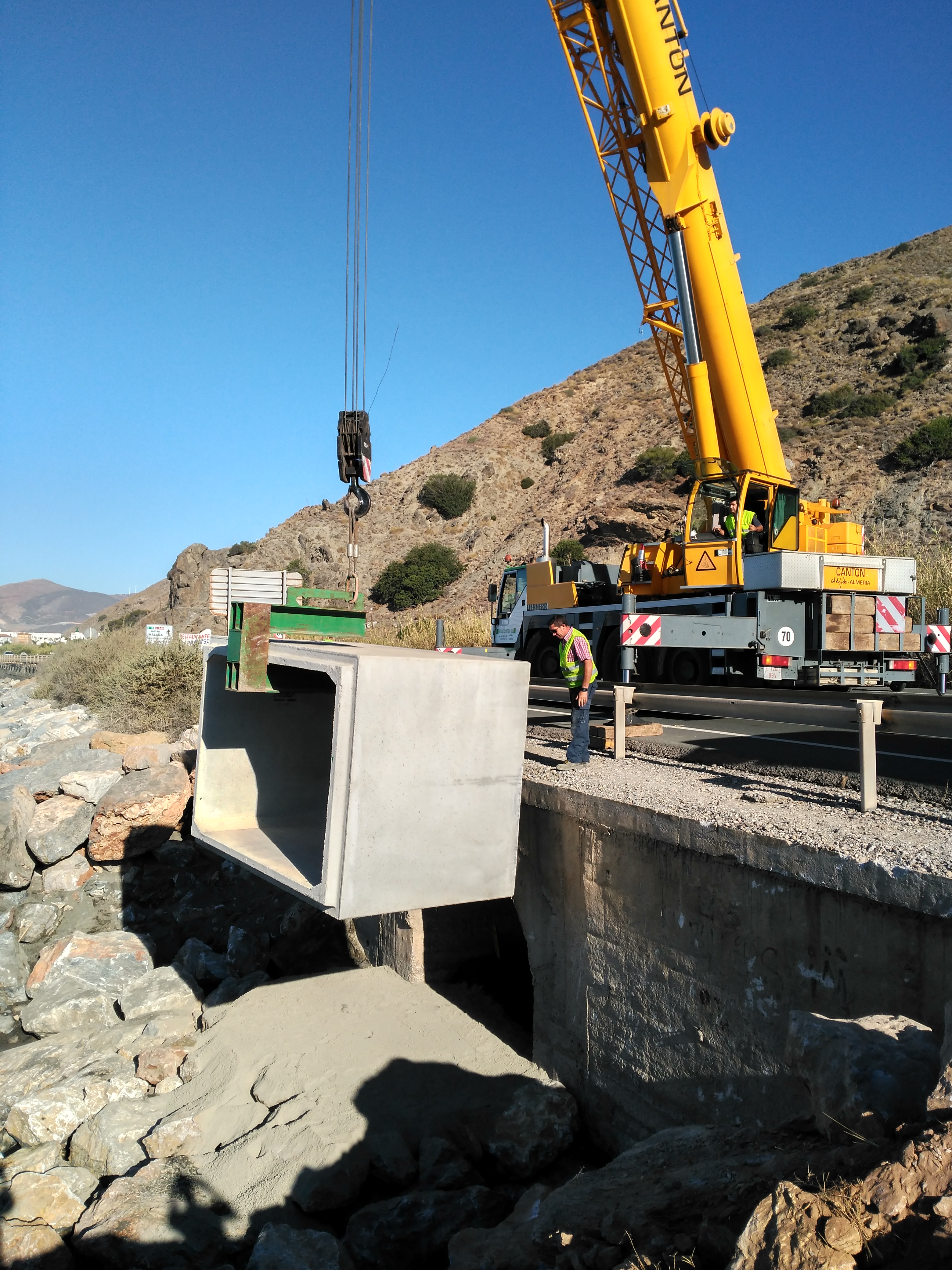 Durante las obras