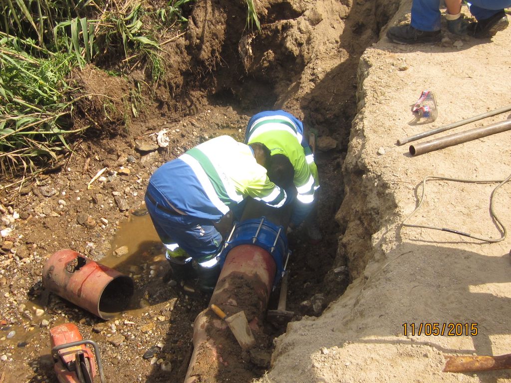 Durante las obras