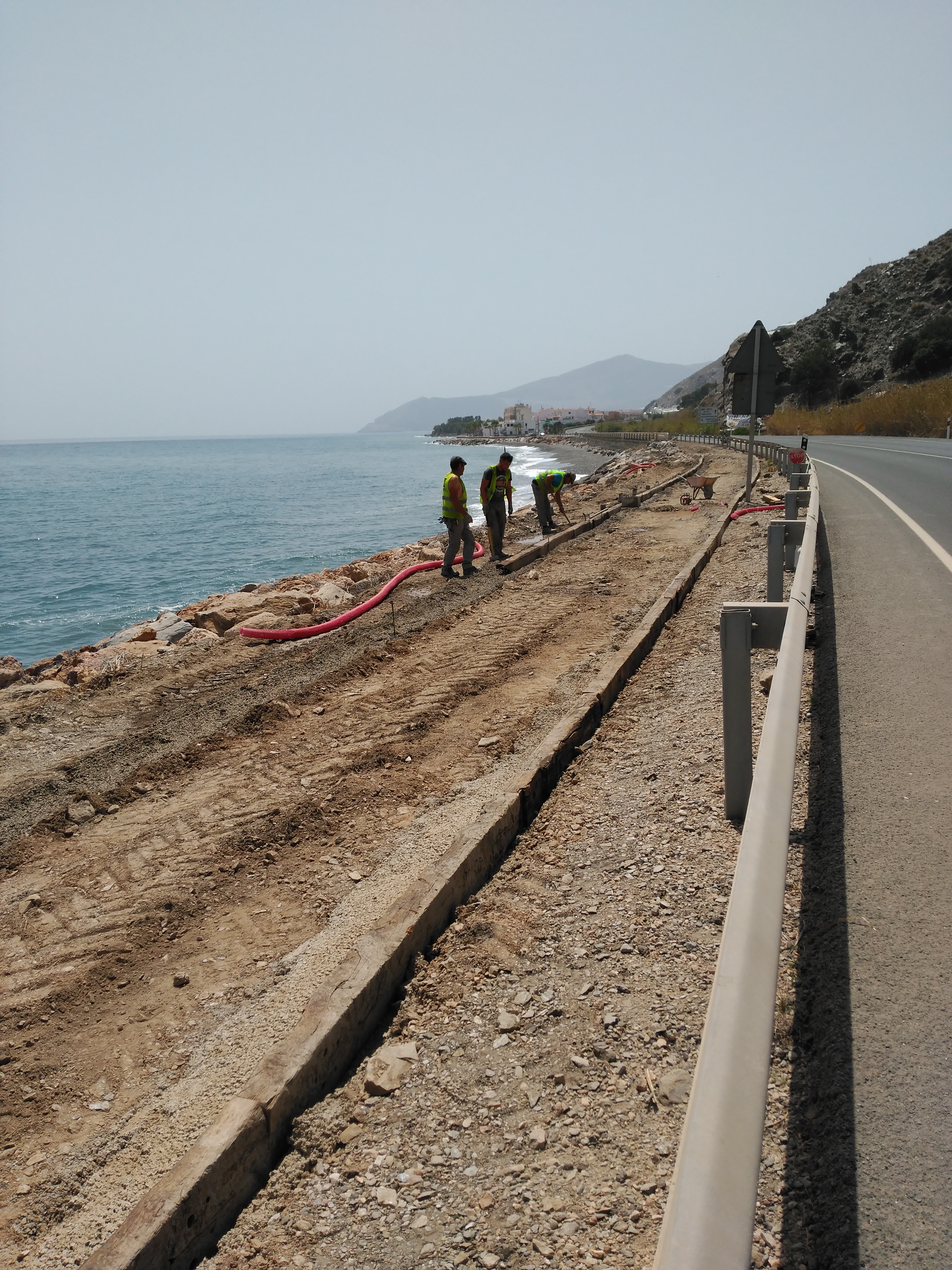 Durante las obras