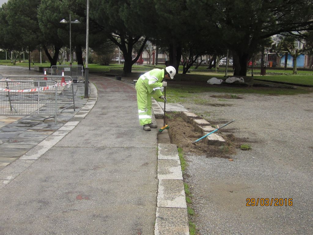 Durante las obras